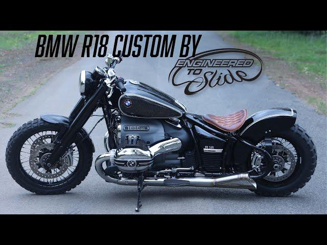 Custom BMW R18 Build by Engineered To Slide