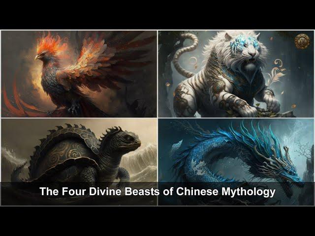 Exploring the Mythology of 4 Divine Beasts: Azure Dragon, White Tiger, Black Tortoise and Vermillion