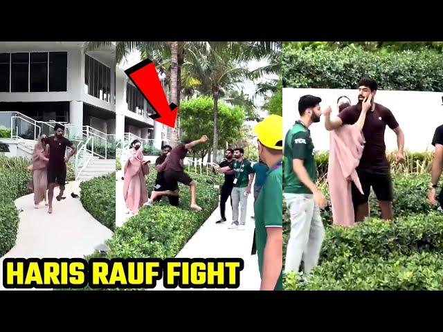 Watch: Pakistan fast bowler Haris Rauf engages in heated argument, video goes viral #harisrauf