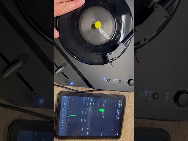 Serato DVS Vinyl on Omni Portable Turn Table Test