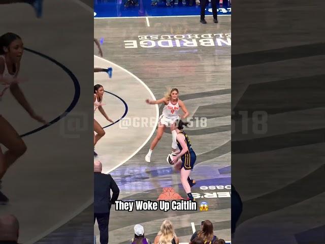 They woke up Caitlin #basketball #caitlinclark #wnba