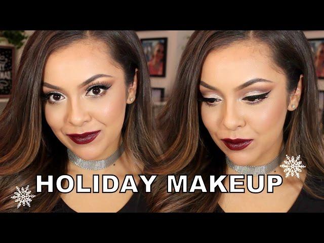 Holiday Party Makeup Tutorial Using Tartelette In Bloom - TrinaDuhra