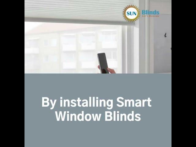 Smart Window Blinds | Sun Blinds | #windowblinds #calgary #vancouver #edmonton