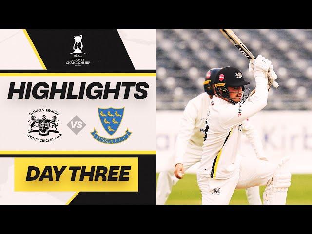 Sussex claim promotion with victory over Glos | Gloucestershire v Sussex | Day three highlights