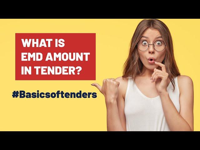 What is an EMD amount in a tender? | Tenders On Time | Basics of Tender