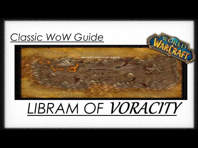 Classic WoW Guide - Libram of Voracity - (+8 Stat Enchant For Head And Leg)