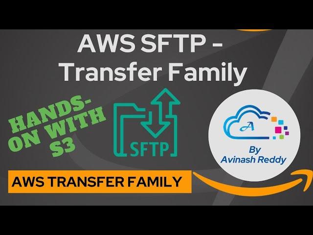 Configure AWS SFTP to Access S3 Data - AWS Transfer Family Demo