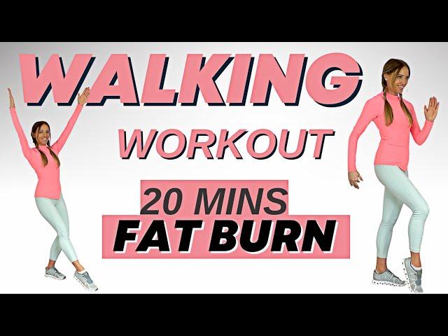 20 Minute Walking Exercise for Weight Loss  - Walk the Weight Off at Home