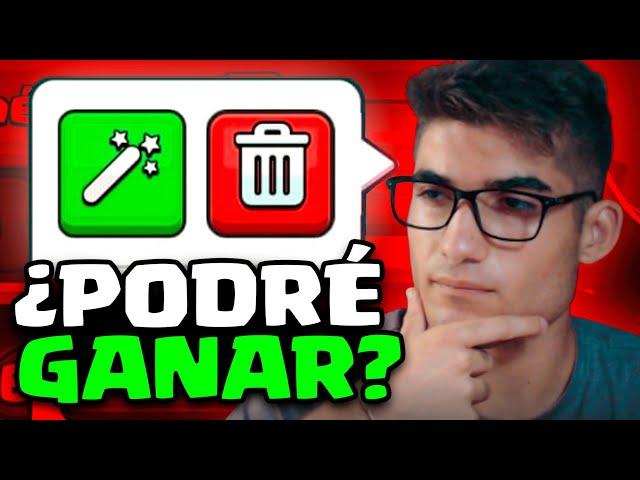 CLASH ROYALE ELIGE MI MAZO¿PODRÉ GANAR?