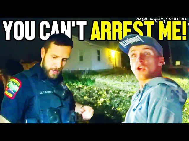 Cop Falls Down Then Charges This Guy With Assault