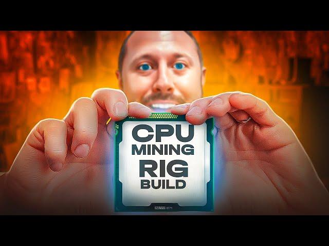 I Built a CPU Mining Rig, This thing is Awesome! AMD 3900X CPU Mining Rig