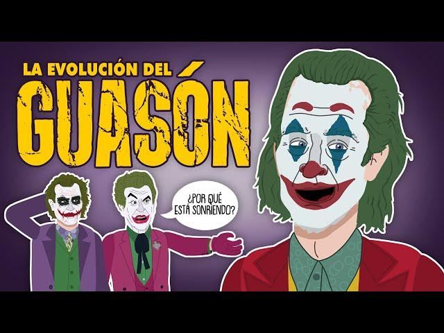 La evolución del Joker (Guasón) (Animada)