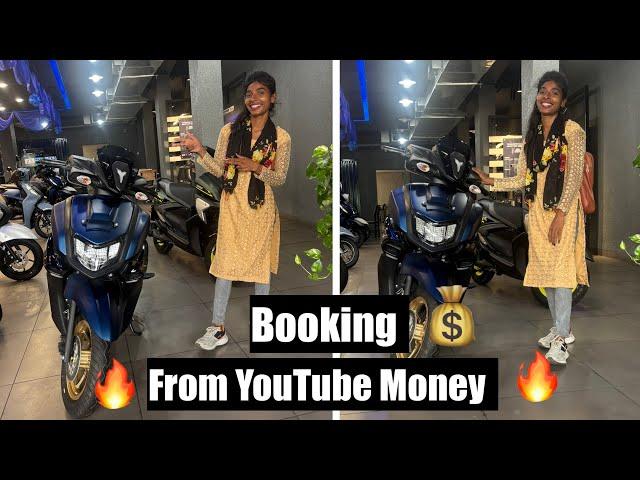Yamaha RayZR 125 Booking | From YouTube Money  | arti mahto | Ramgarh Jharkhand | #vlog