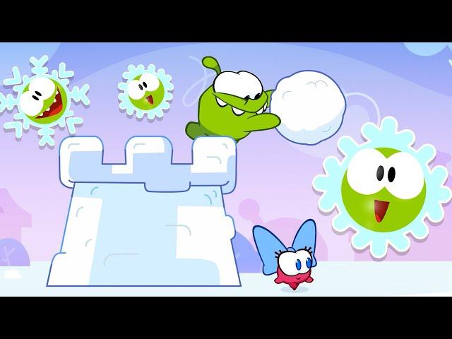 Snowy Fun with snow monsters ️️| Om Nom Stories: Songs & Full episodes! | Monster Cartoon for Kids