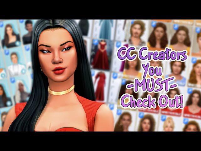 30 CC CREATORS YOU MUST CHECK OUT + LINKS | The Sims 4