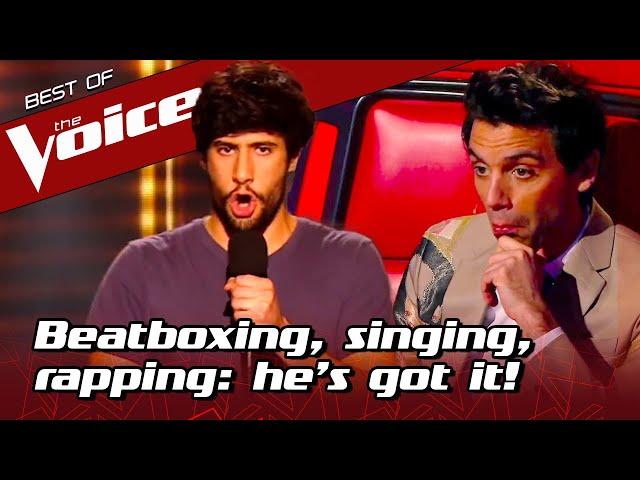 Multi-talented LOOPING ARTIST shocks the coaches with UNIQUE sound in The Voice