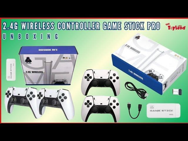 Retro Game Stick Pro with 20000+ Games  | 4K M15 Game Stick | Game Stick Pro Unboxing 