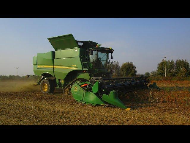 Soybean Harvest 2017: John Deere S 680i - Dal Maso