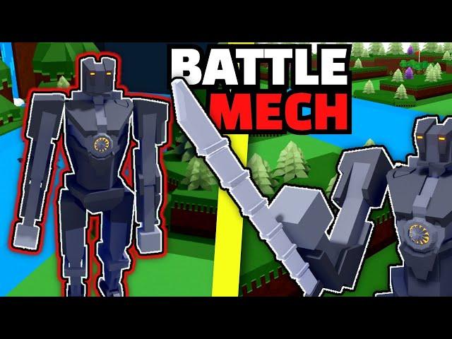 (BATTLE MECH) Roblox FUNNY MOMENTS | Build a Boat for Treasure