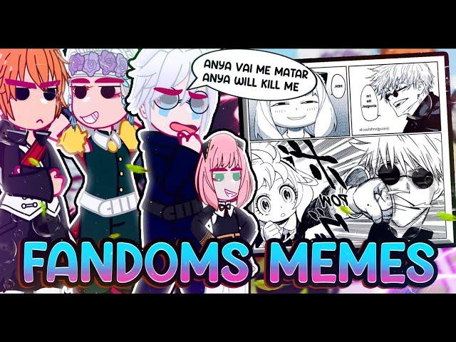 |[Fandoms reacting to random videos]| [MEME] \\/// ◆Bielly - Inagaki◆