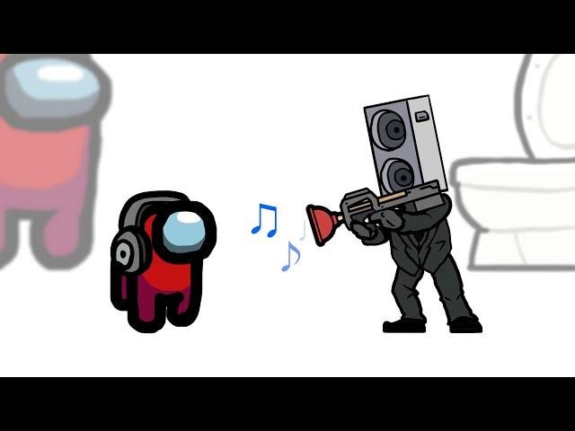 Mini Crewmate Plays Concert with Skibidi Toilets - Part 3 | Among Us