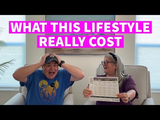 Is The Villages Florida EXPENSIVE? Our REAL LIFE Bills vs The ESTIMATED Costs (FREE BUDGET TRACKER)