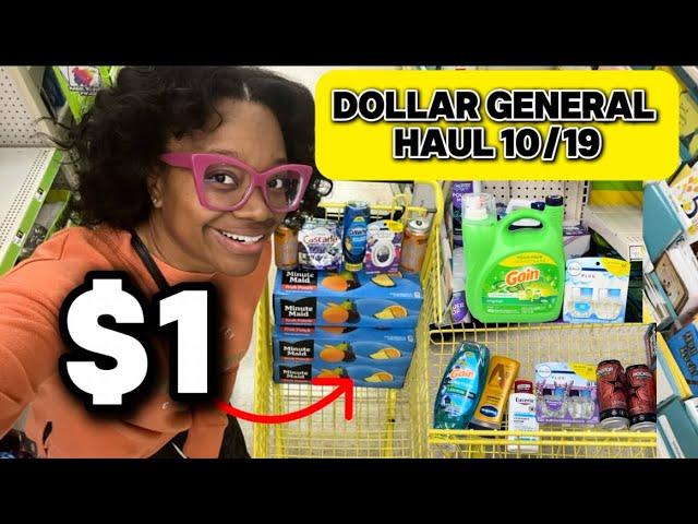 Dollar General Haul - $25 in products for $0.50 each! All Digital Couponing Deals | 10/19 Only