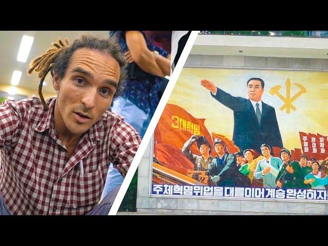 I'M ACTUALLY VLOGGING THIS! - North Korea Day 1