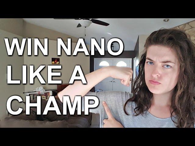 How to Win NaNoWriMo This Year