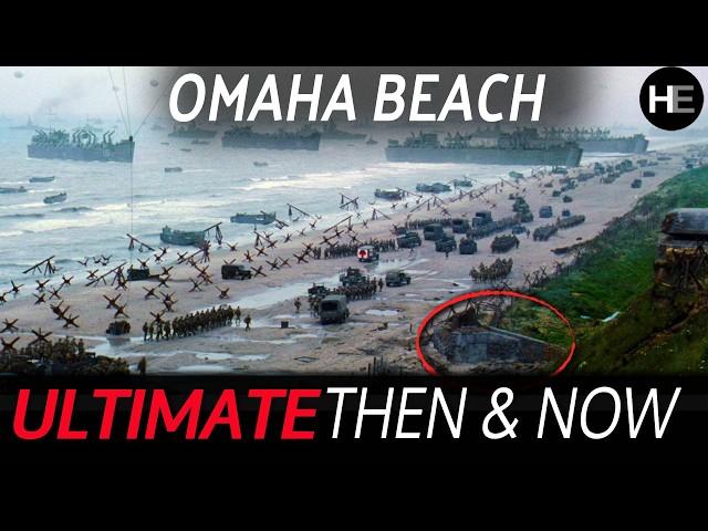 Exploring Omaha Beach In Search Of Ultimate 'Then and Now' Photo | D-Day History | WW2