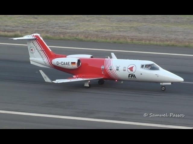 Flight Ambulance International Learjet 55ER || Madeira