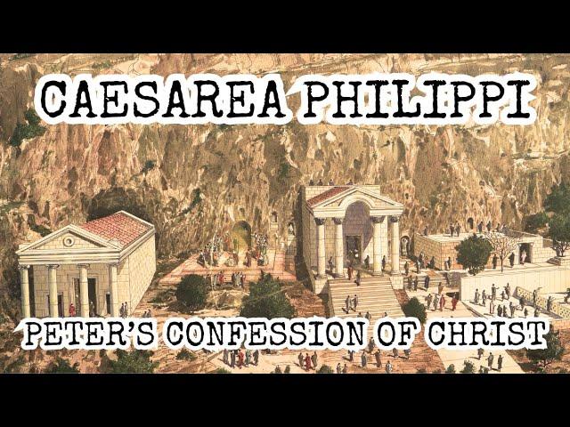 Caesarea Philippi (Banias), Israel - Peter's Confession of Christ, Upon this Rock Church Built