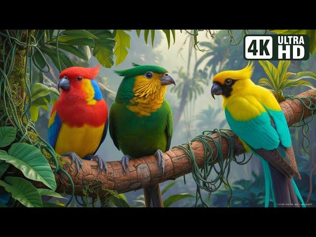 AMAZING & EXOTIC BIRDS | BREATHTAKING NATURE | STRESS RELIEF SOUNDS | HEALING NATURE & PEACEFUL TIME