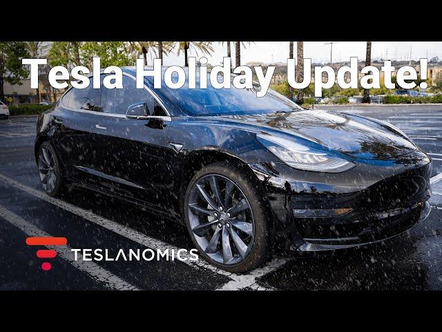 Tesla Holiday Update 2019 - First Impressions! (2019.40.50)