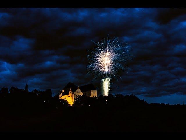 Hochzeitsfeuerwerk Schloss Wolkenstein