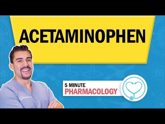 Pharmacology - Tylenol, Acetaminophen antipyretic - Nursing RN PN