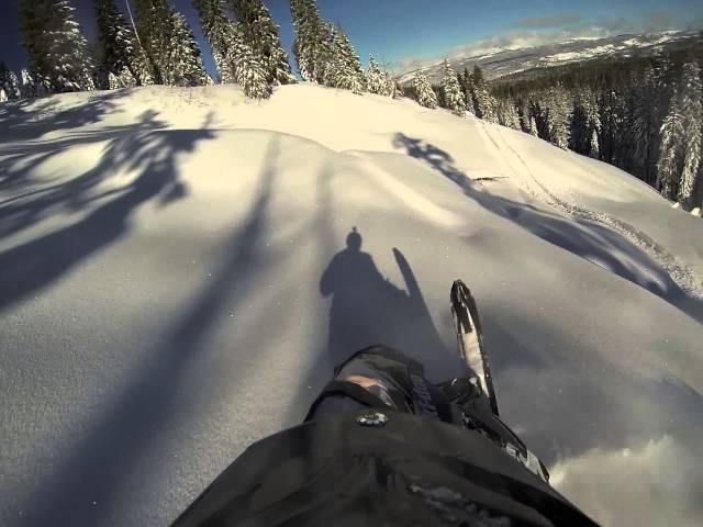 world's most beautiful snowmobile movie HD new XM 154 and 163" on GoPro hero 3 black