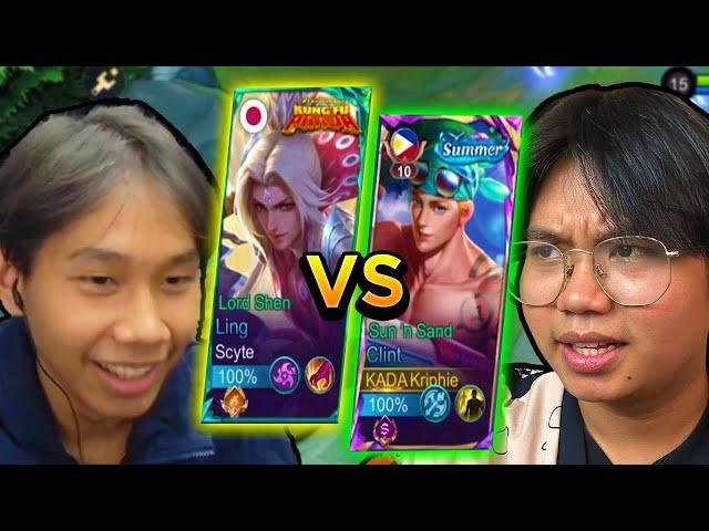 Scyte and Kriphie PUSTAHAN (Ling vs Clint) - Mobile Legends Ep.15