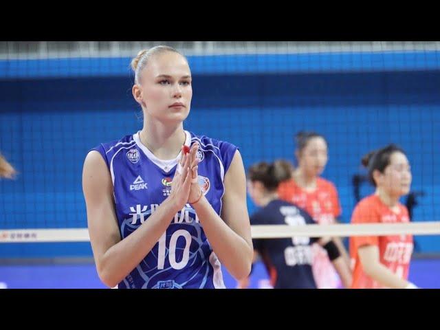 Arina fedorovtseva | Shanghai vs. Liaoning | China volleyball League 2024-2025