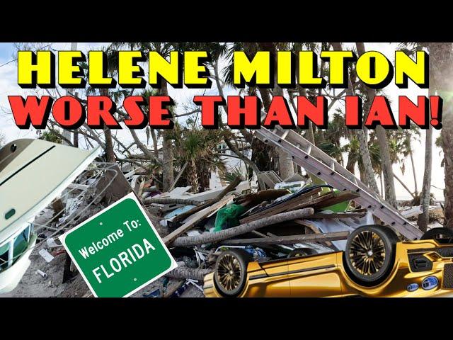 What Florida Wants To Hide About Hurricane Helene Milton! Worse Than Ian, The Media IS NOT SHOWING!