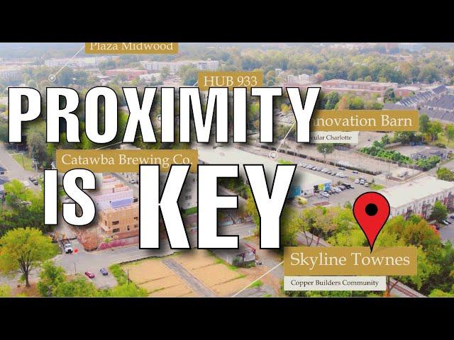 NEW LUXURY Townhomes in Charlotte, NC | Skyline Views | Copper Builders