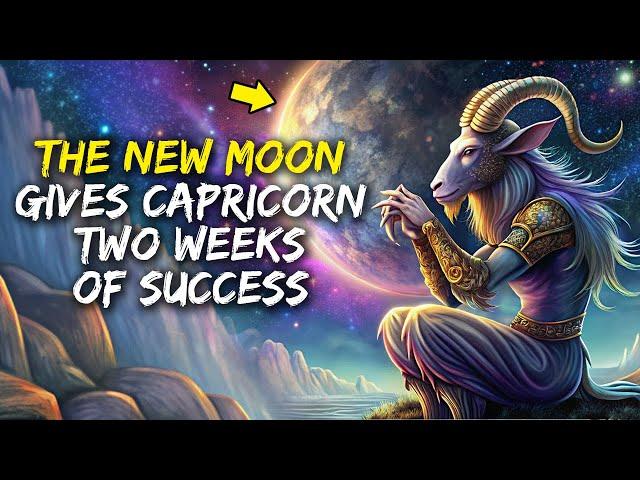 This new moon will solve all of Capricorn's problems!