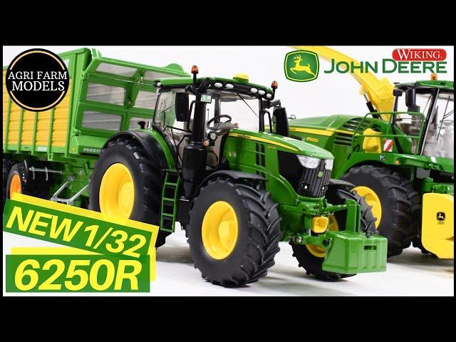 JOHN DEERE 6250R by WIKING (1/32 scale) | Farm model review #61