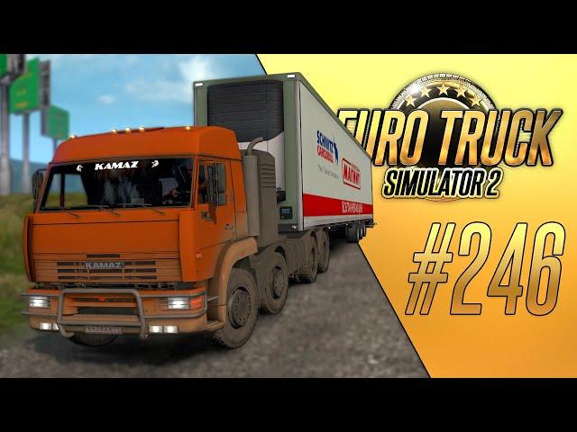 30 ТОНН ГРУЗА ИЗ МАГНИТА НА КАМАЗЕ - Euro Truck Simulator 2 - Суровая Россия R5 (1.36.2.55s) [#246]