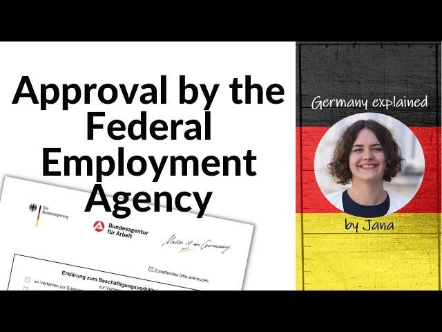 Approval of the German Federal Employment Agency: How to get it #HalloGermany