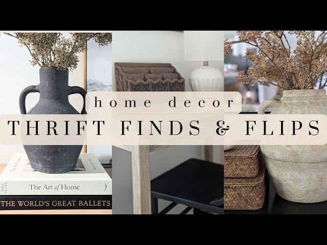 Home Decor Thrift Finds & Flips  \\  Thrift Shop Finds and High End Styling