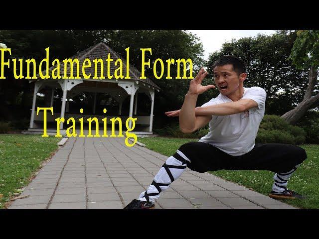 Kung Fu Wushu For Beginners Basic Form Training Tutorial Part 1