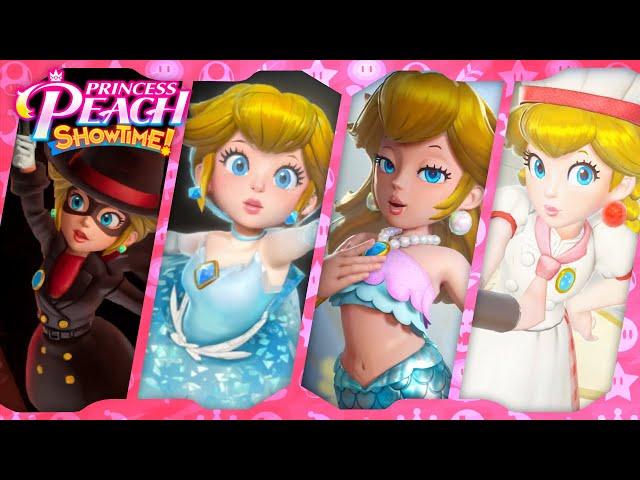 Princess Peach: Showtime! ᴴᴰ Full Playthrough 100% (All Sparkle Gems, Ribbons, & Apprentices)