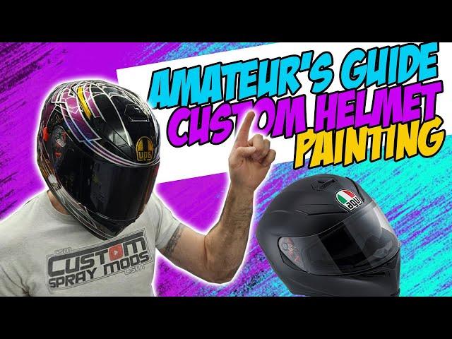 Custom Helmet Painting an Amateur's Guide