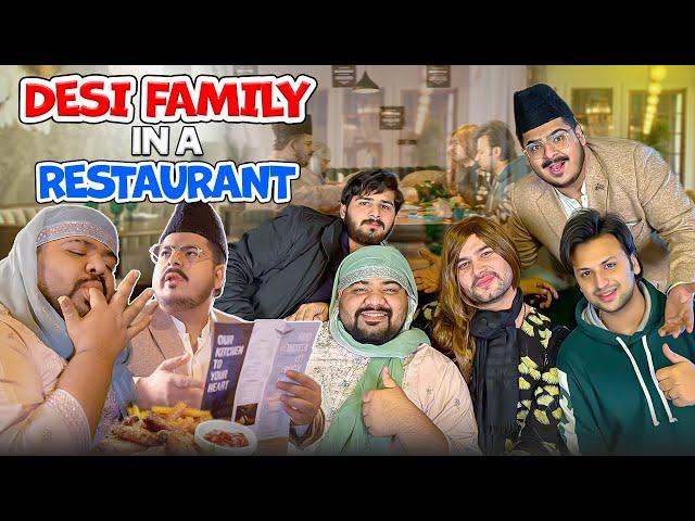 Desi Family In A Restaurant | Unique MicroFilms | Comedy Skit | UMF